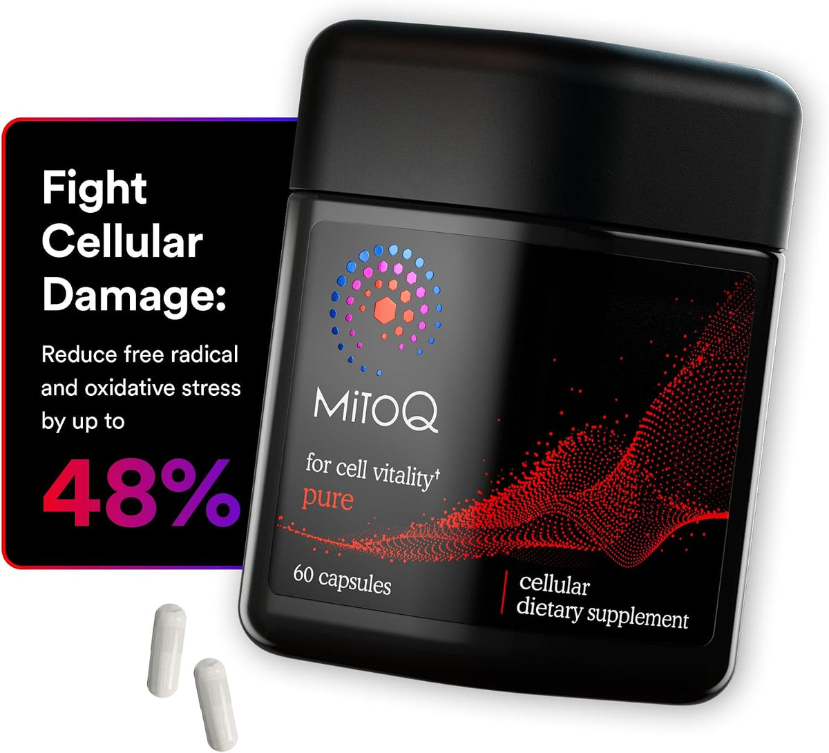 미국 직구 미토큐 퓨어 MitoQ Pure 특허 미토퀴놀 60캡슐