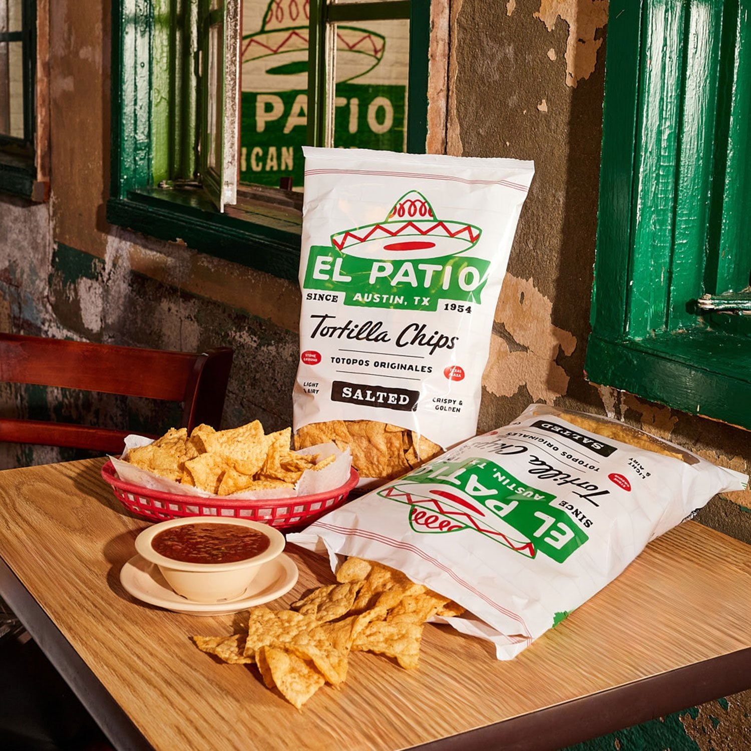 El Patio 塩味トルティーヤチップス、20 オンス