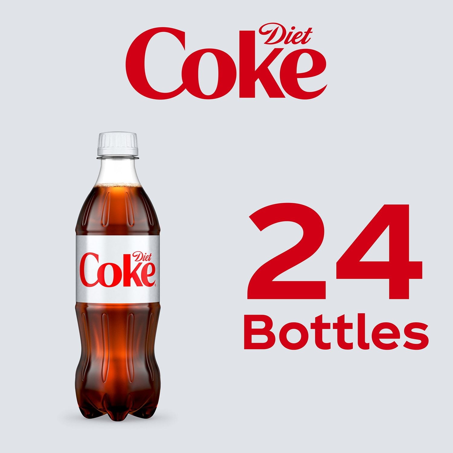 코카콜라 다이어트 16.9 fl. oz × 24 – 페트 타입 다이어트 콜라
