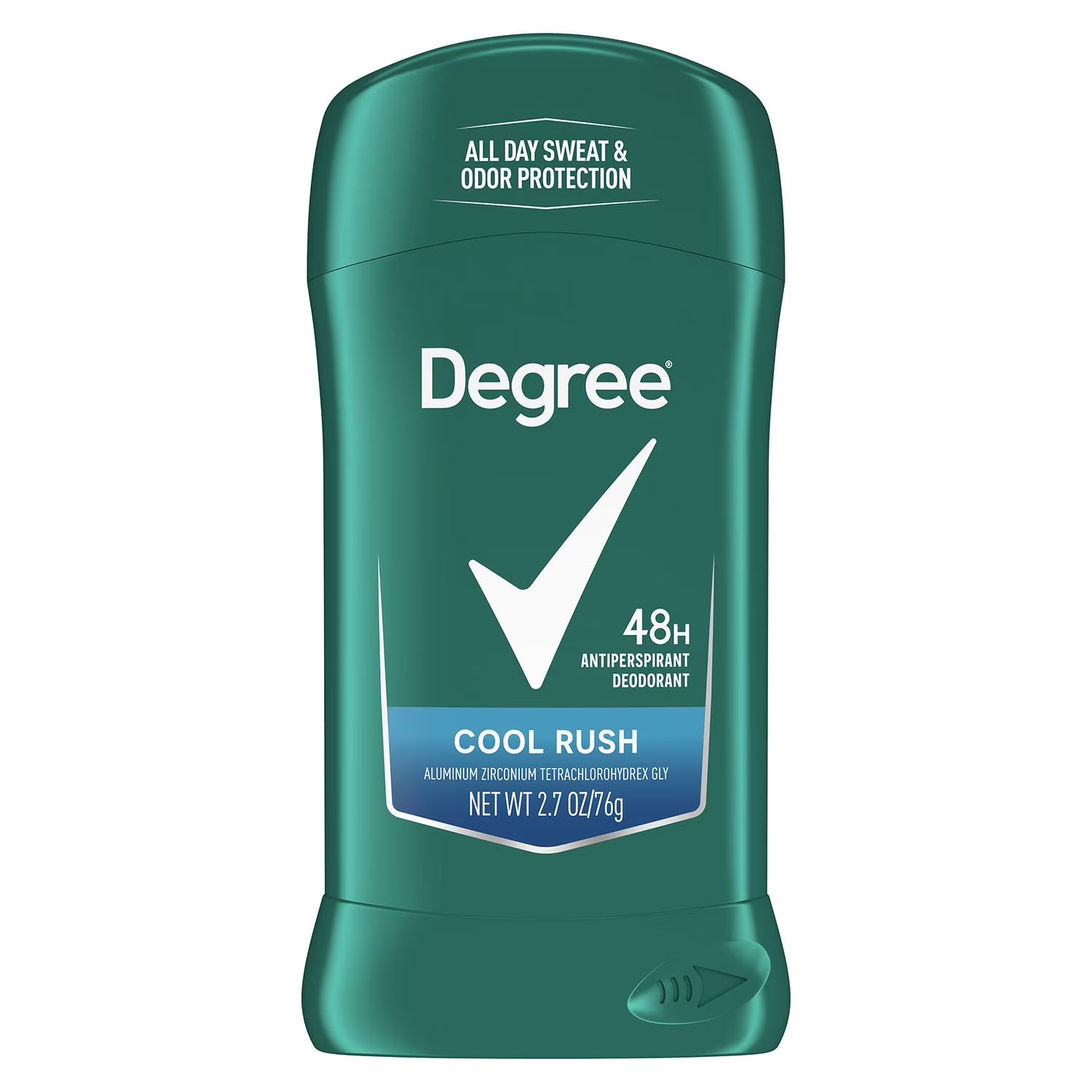 디그리 맨 안티퍼스피런트 데오드란트 쿨 러쉬 2.7 oz., 5 pk. – 일상 활동 중 땀과 냄새를 관리해주며 시원하고 깔끔한 향을 오래 유지