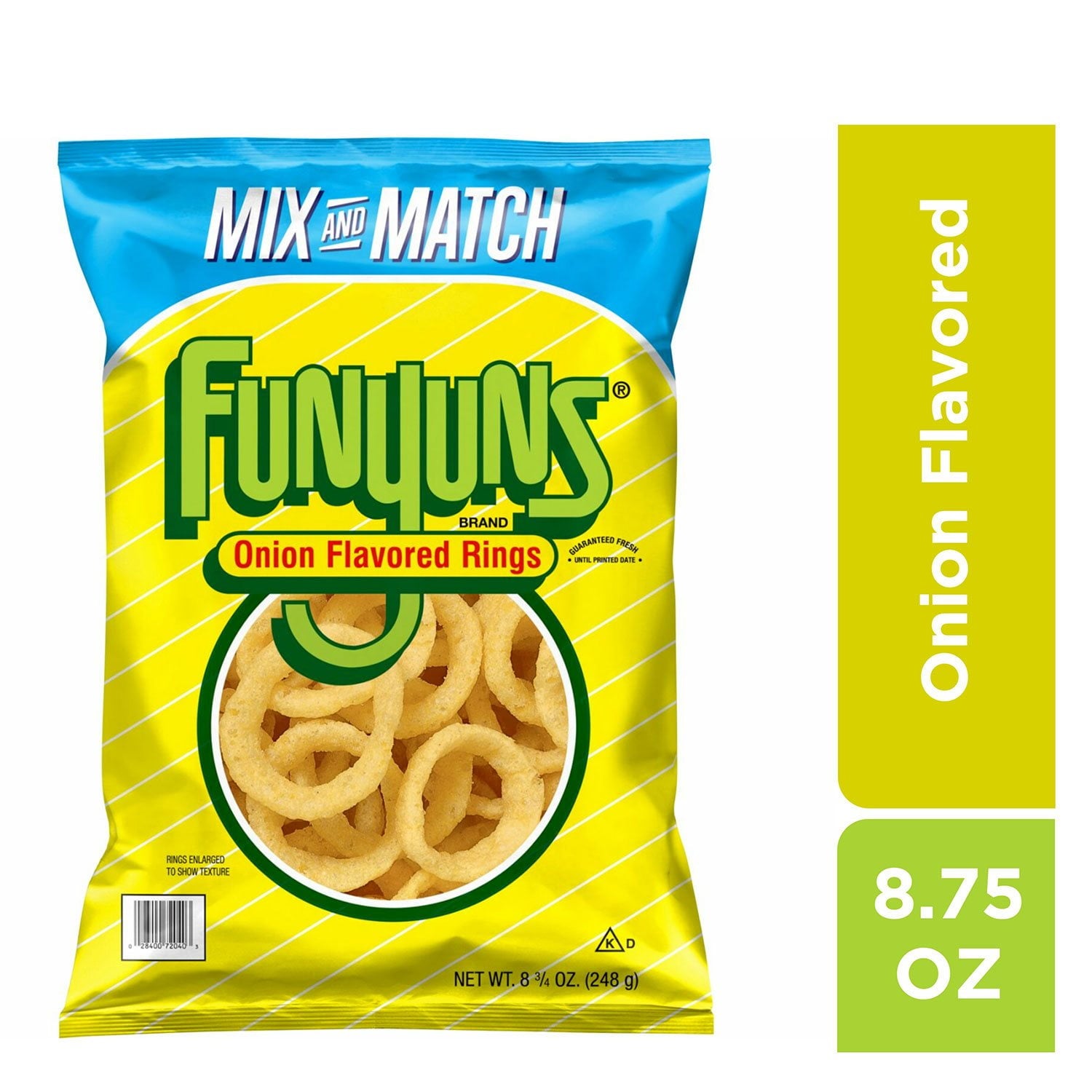Funyuns オニオンリングスナック、8.75 オンス。
