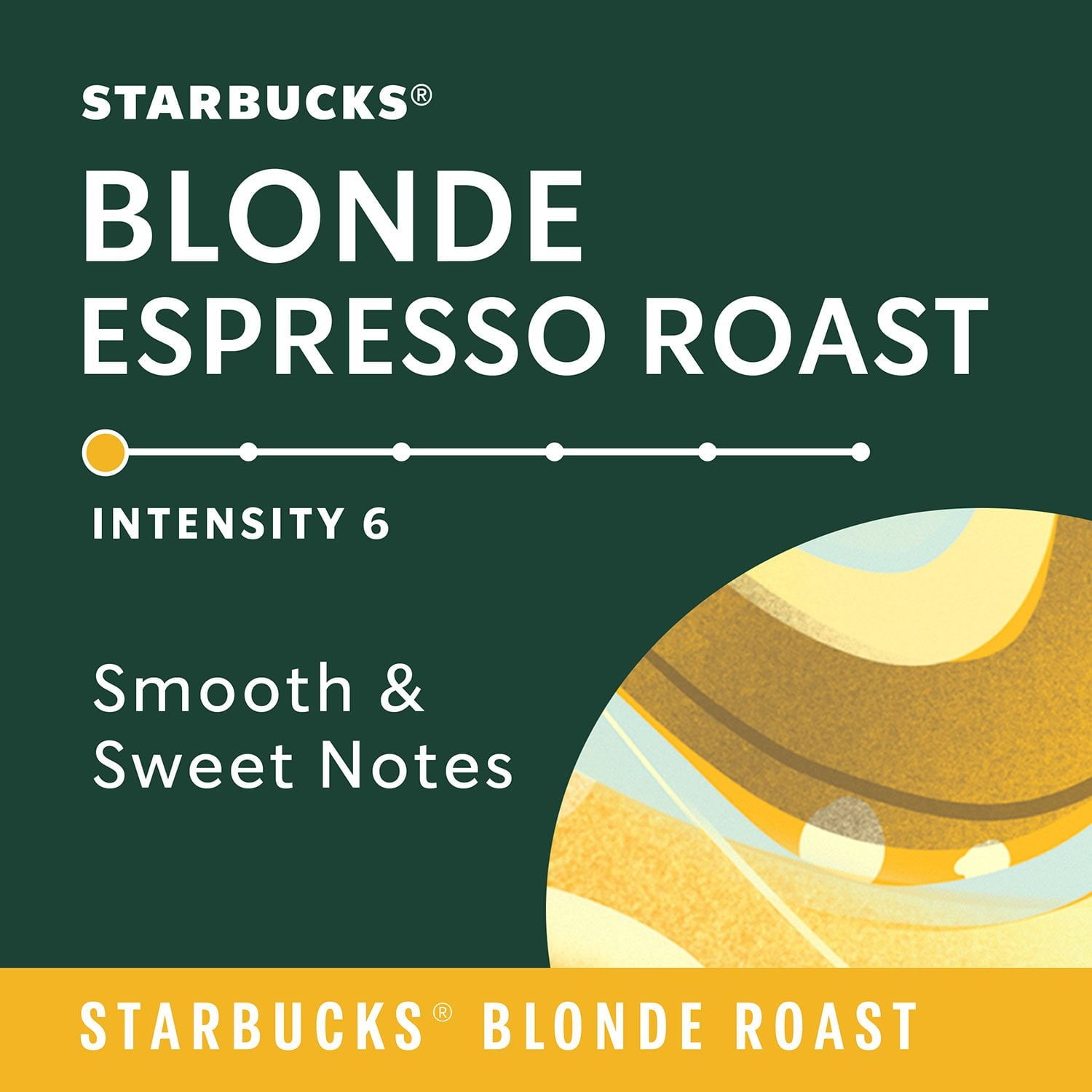 スターバックス by ネスプレッソ エスプレッソ コーヒー ポッド、ブロンド ロースト、60 個入り。