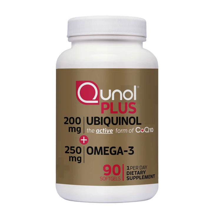 クノールプラス CoQ10 ユビキノール 200 mg オメガ3配合 ソフトジェル90粒