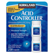 カークランドシグネチャー 酸コントローラー 20 mg、250錠