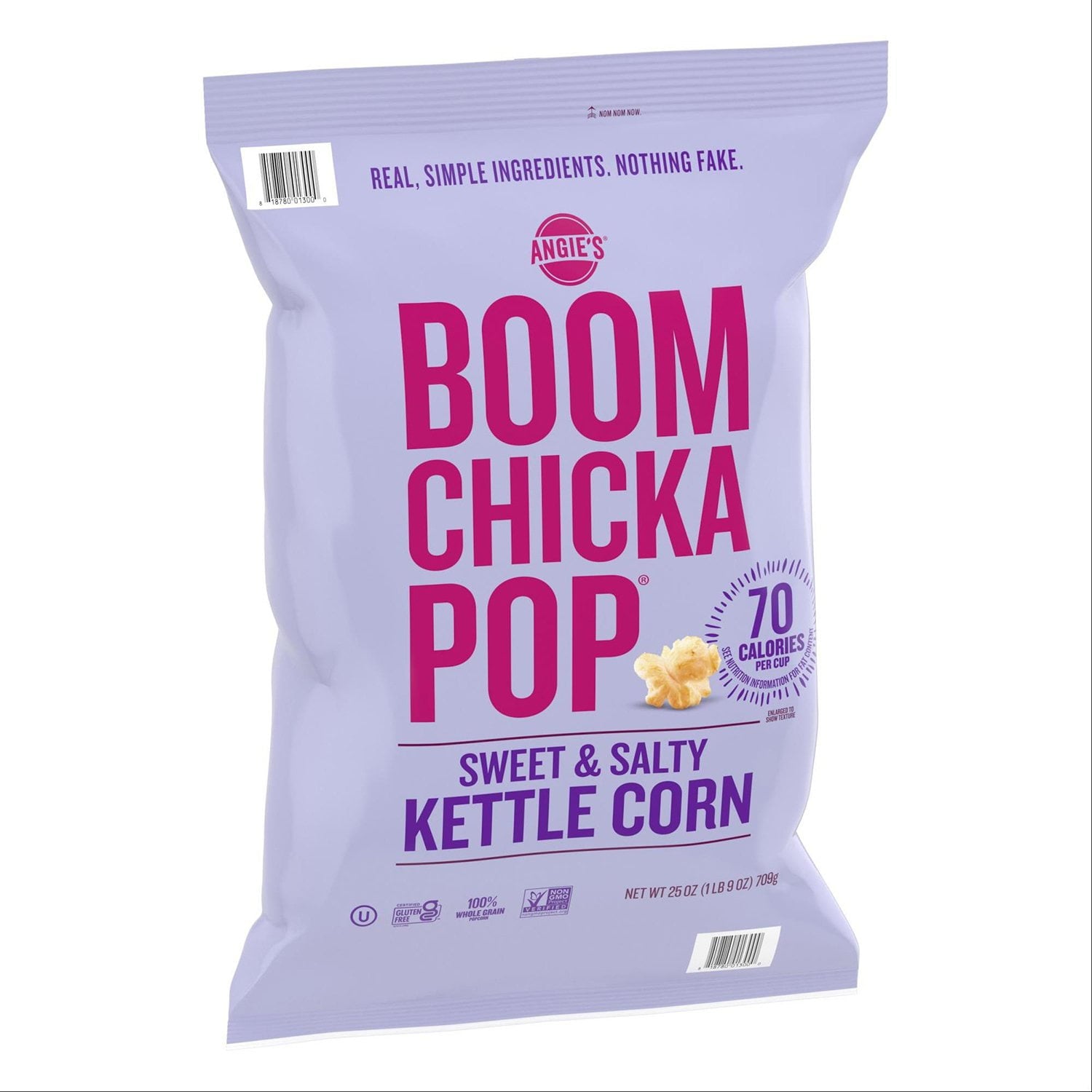 アンジーのBOOMCHICKAPOP スイート＆ソルティ ケトルコーン、25オンス。