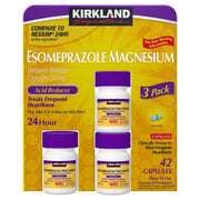 カークランドシグネチャー エソメプラゾール 20 mg、42 カプセル