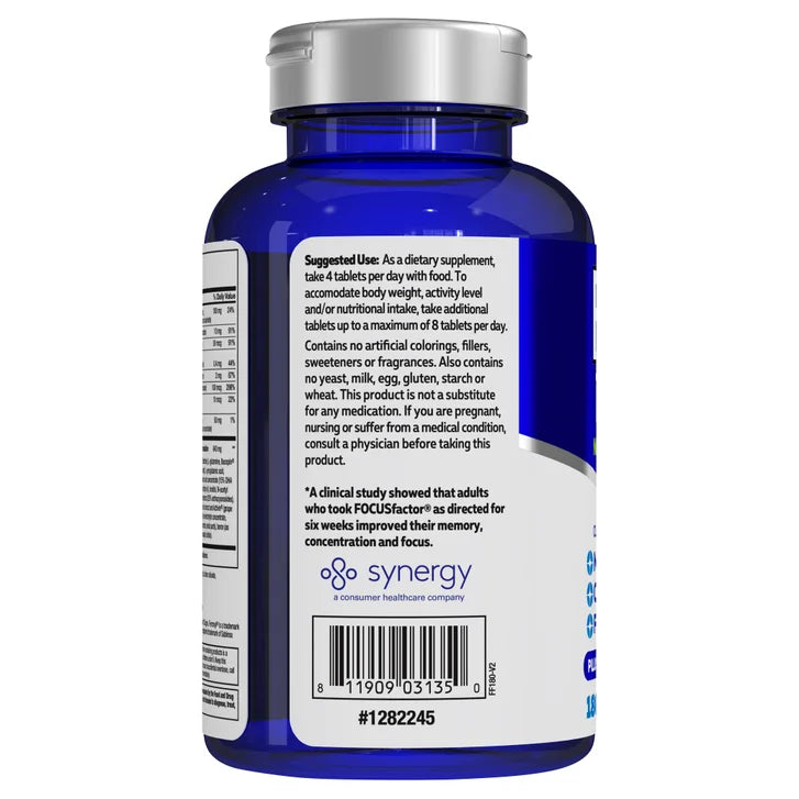 FOCUSfactor 脳のための栄養補助食品 180錠
