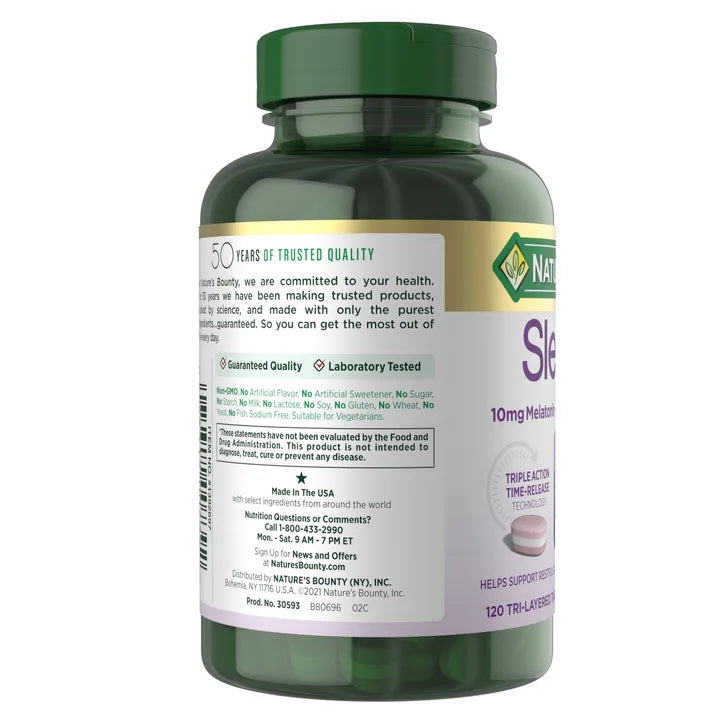 ネイチャーズバウンティ スリープ3 10mg メラトニン 120錠