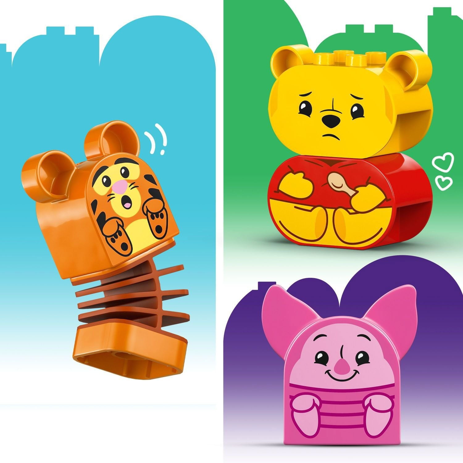 LEGO DUPLO ディズニー くまのプーさんの誕生日パーティーおもちゃ、22 個。