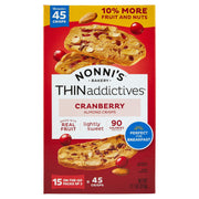 Nonni's THINaddictives クランベリー アーモンド クリスプ 15 パック