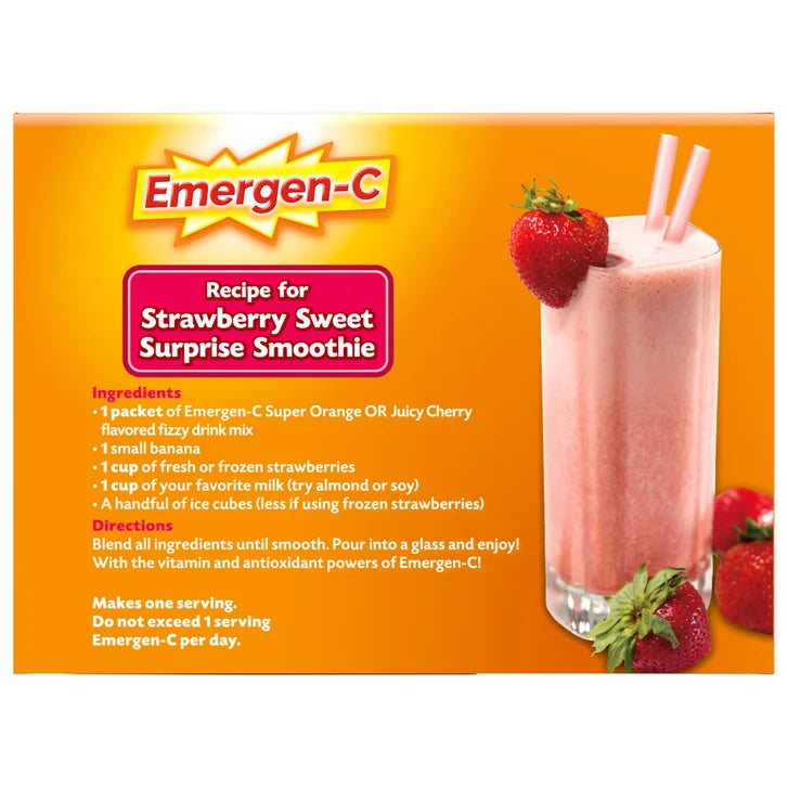 エマージェンC 1000mg ビタミンC デイリー免疫サポート バラエティパック ドリンクミックス 120袋