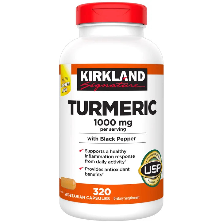 カークランドシグネチャー ターメリック 1000 mg、320カプセル