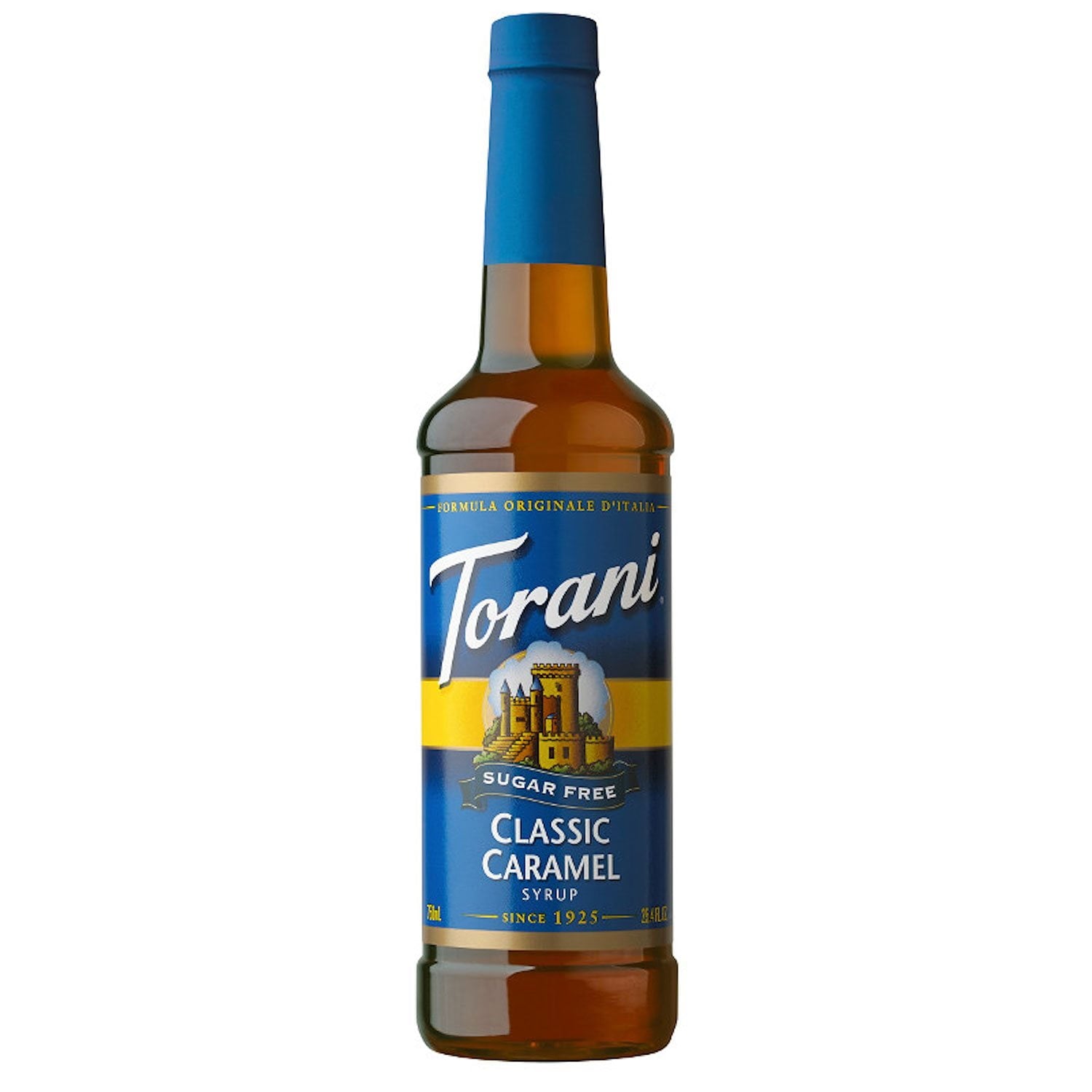 토라니 무설탕 클래식 카라멜 시럽 25.4 fl. oz – 무가당 카라멜 풍미
