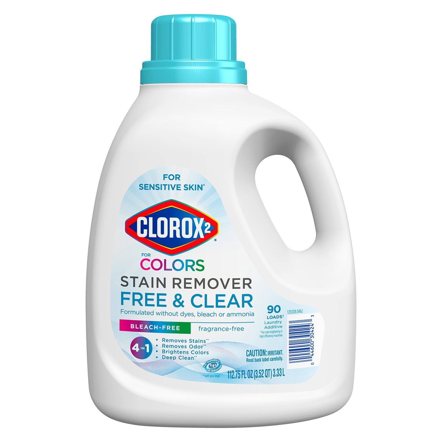 Clorox 2 for Colors フリー＆クリア染み抜き剤、90 回分、112.75 液量オンス。 