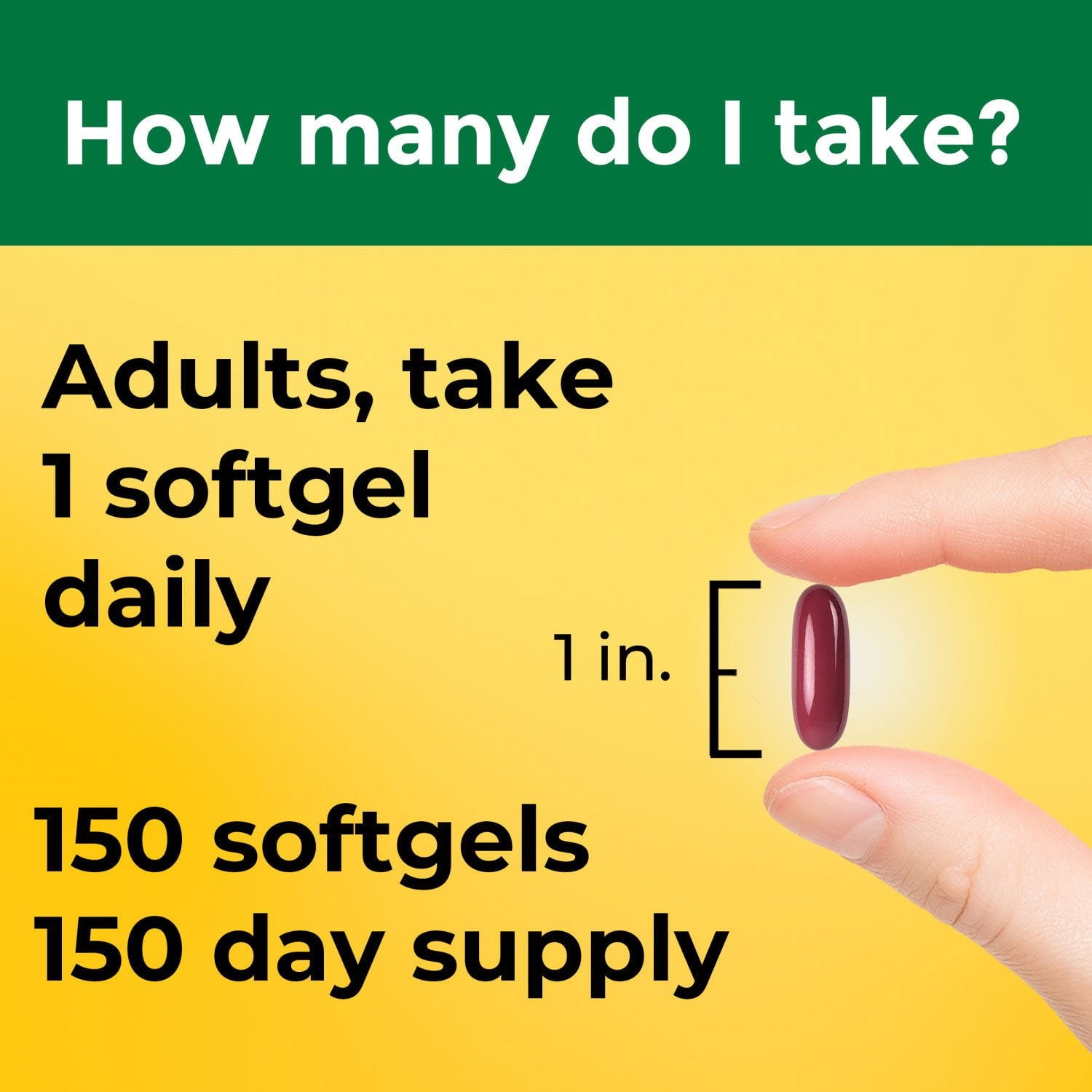 ネイチャーメイド 酸化マグネシウム 400mg ソフトジェル、150 個入り。