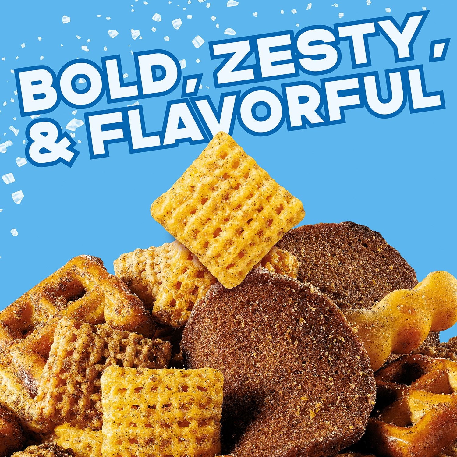 Chex Mix トラディショナル セイボリー スナック ミックス、40 オンス。
