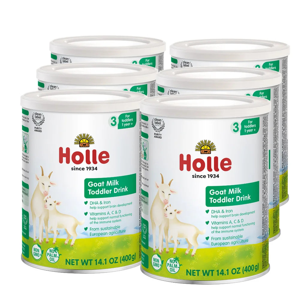 Holle ヤギミルク 幼児用ドリンク 6缶入り 14.1オンス缶