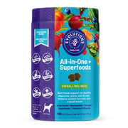 Evolutions by NaturVet、オールインワン プラス スーパーフード、犬用ソフトチュー、180 個。