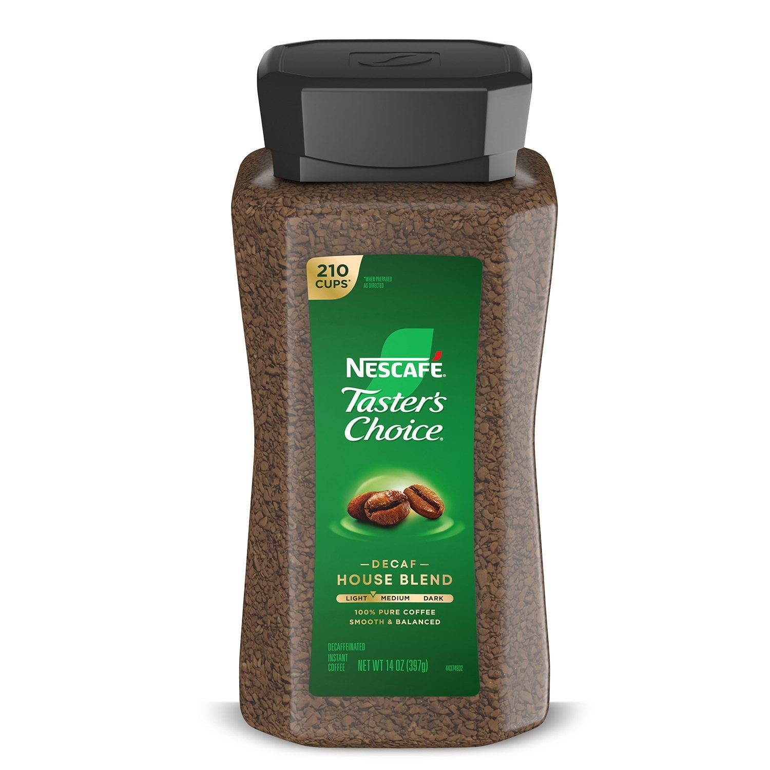 네스카페 테이스터스 초이스 디카페 하우스 블렌드 14 oz – 부드러운 디카페 인스턴트
