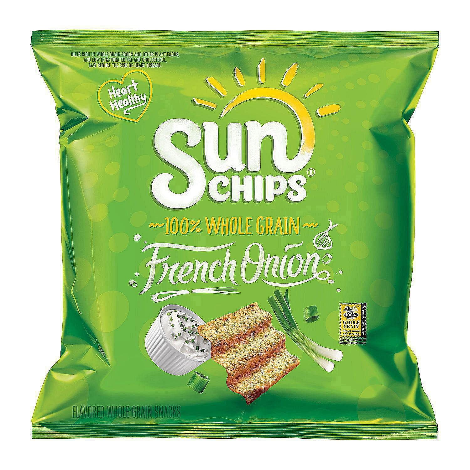 SunChips 全粒粉バラエティパック チップス、30 個入り。