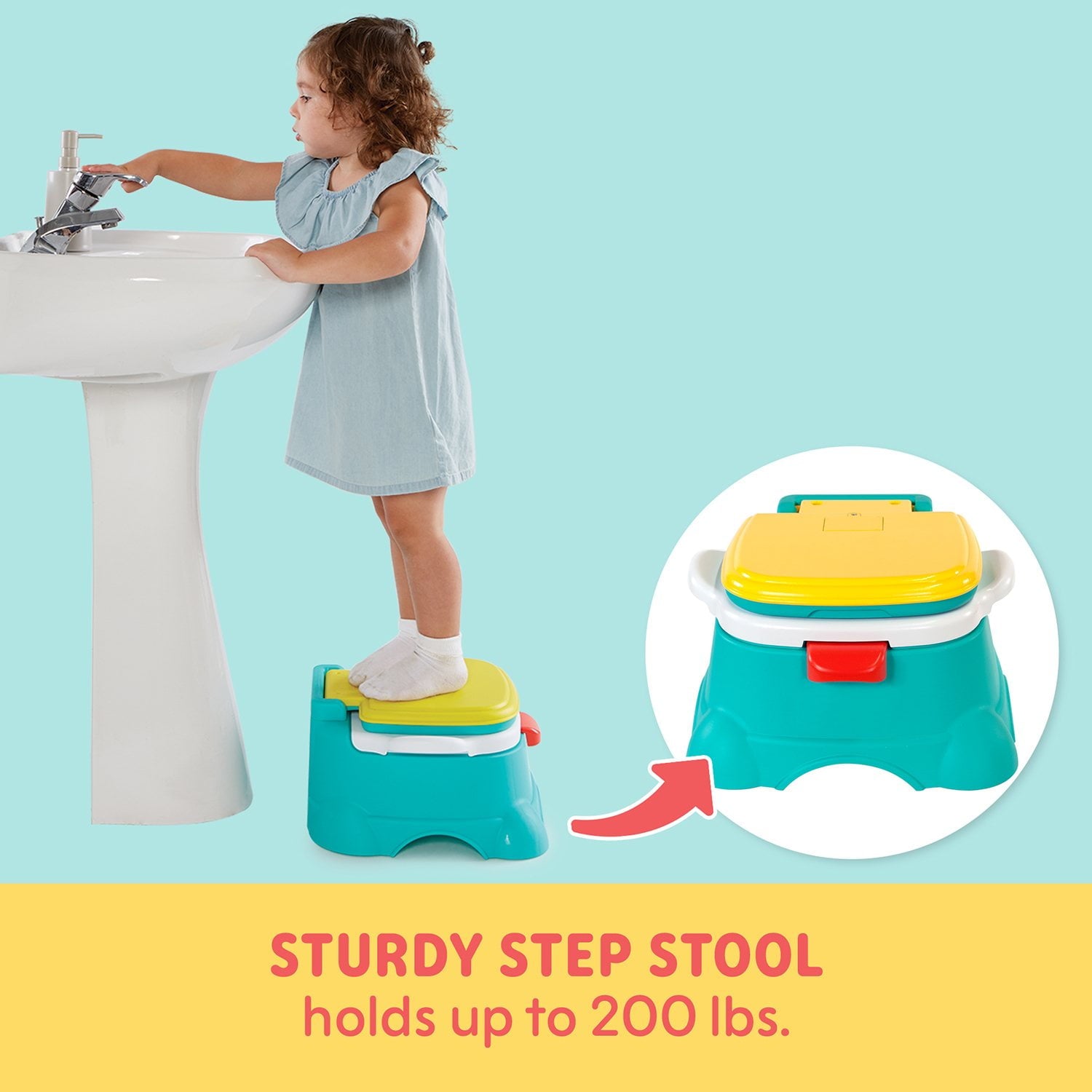 セサミストリート 3-in-1 トイレチェア＆ステップスツール スタイルを選ぼう