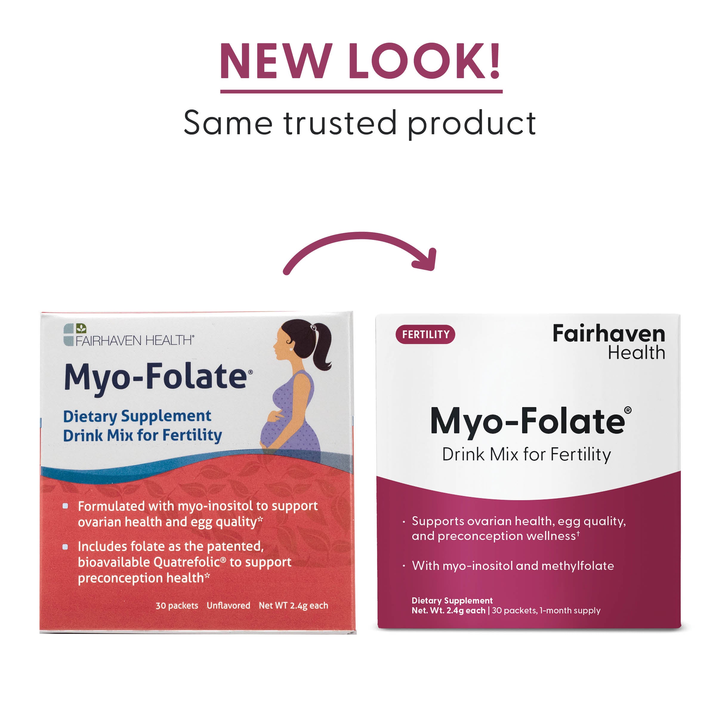 妊孕性向上のためのMyo-Folate®ドリンクミックス