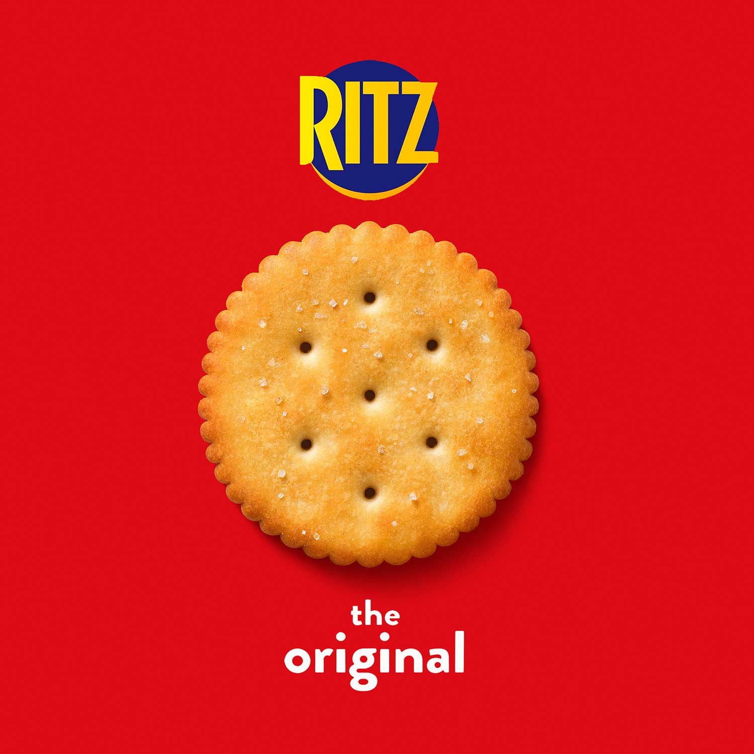 RITZ オリジナルクラッカー、3.43 オンス、18 個入り。