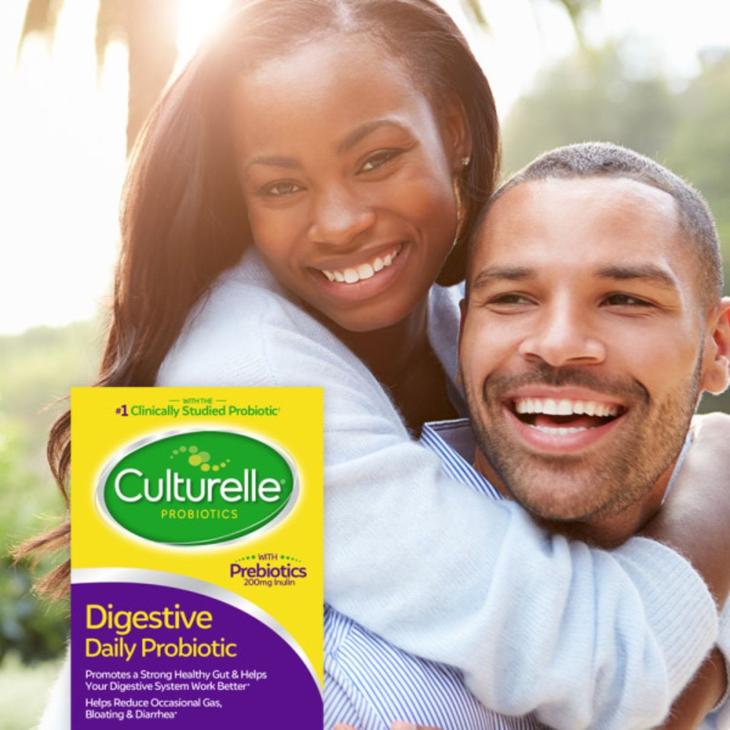 Culturelle 消化促進デイリープロバイオティクスカプセル、80 個入り。