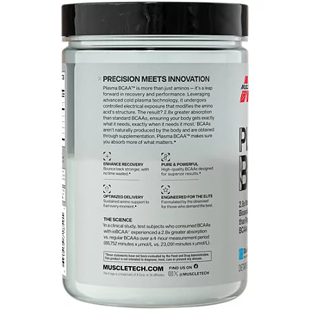 머슬테크 플라즈마 BCAA 블루 라즈베리 9.99oz 30회분