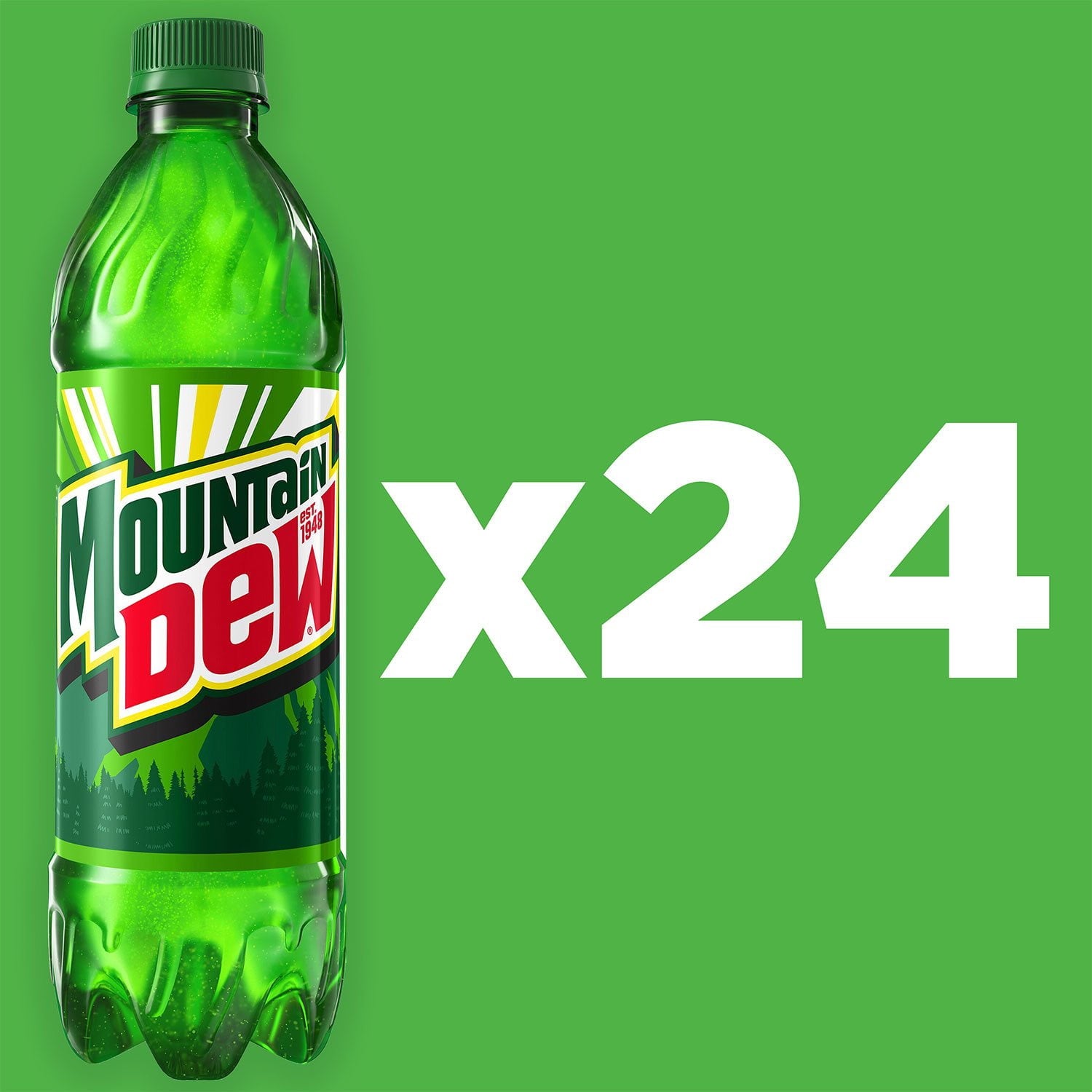 마운틴듀 소다, 16.9fl oz, 24팩