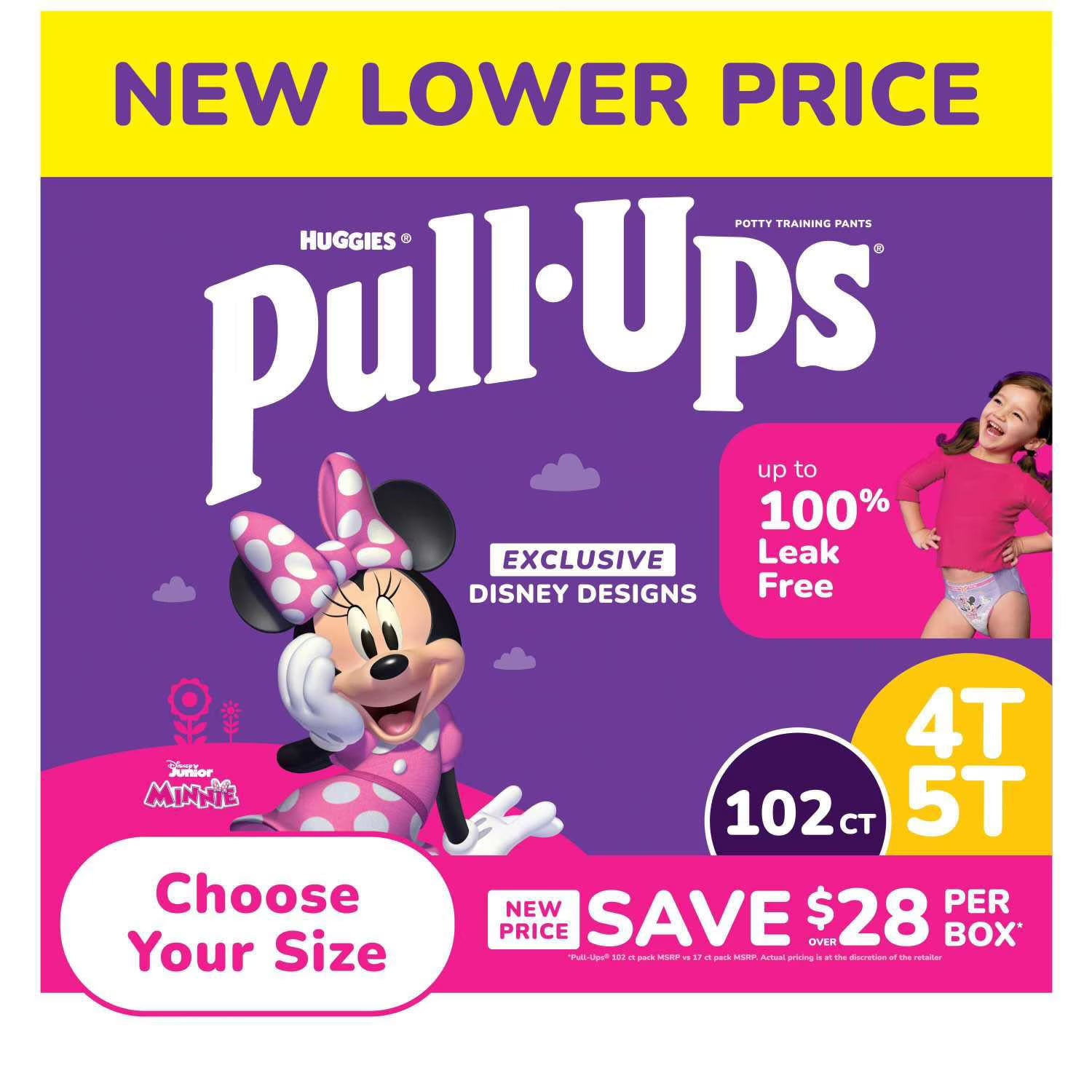 ハギーズ プルアップトレーニングパンツ 女の子用 サイズ 2T-6T