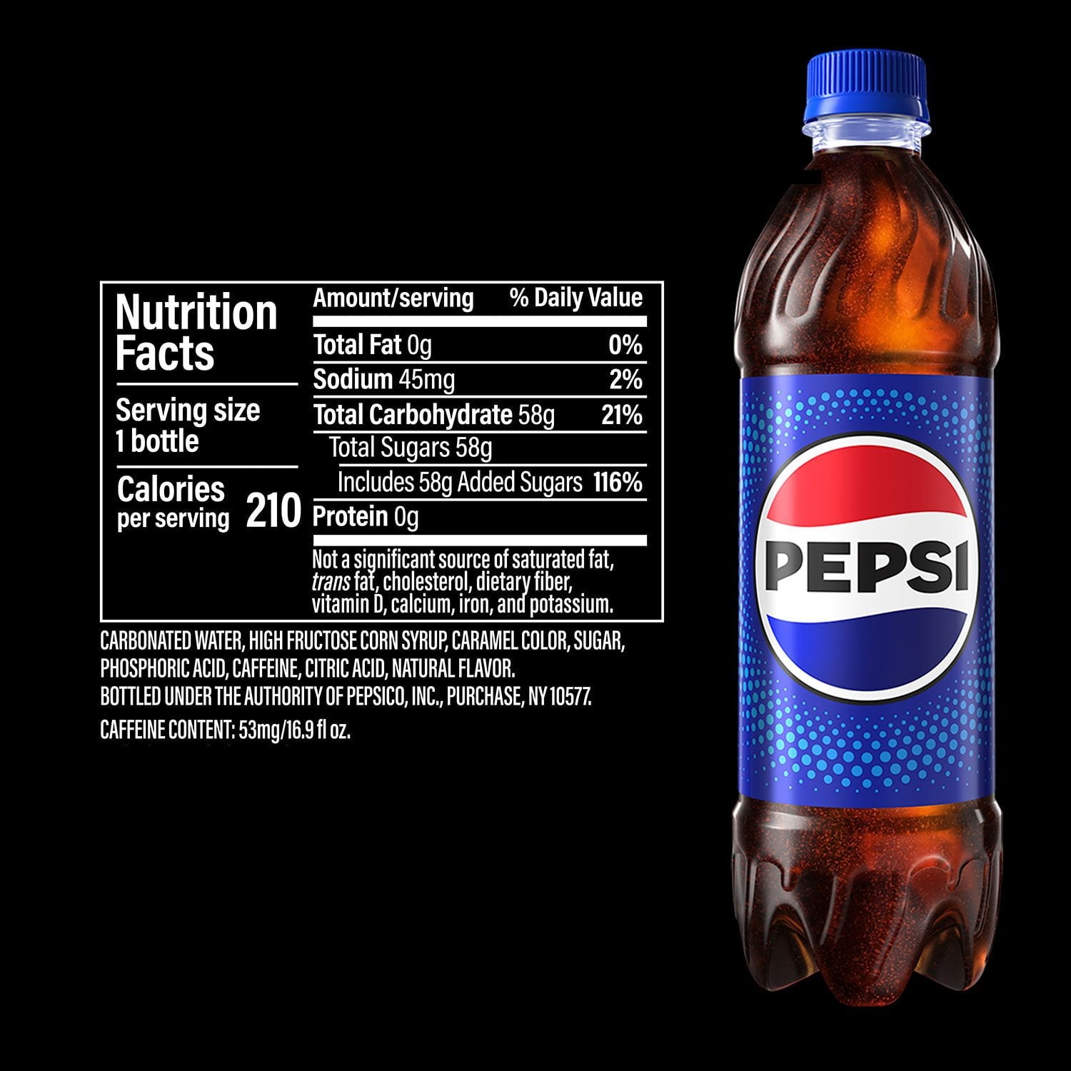 펩시 콜라, 16.9fl oz, 24팩