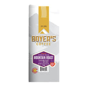 Boyer's Coffee マウンテンロースト デカフェ ダークロースト ホールビーン、36 オンス。