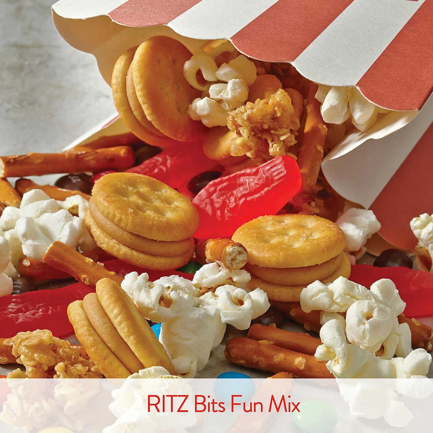 RITZ ビット チーズ サンドイッチ クラッカー、1.5 オンス、30 個入り。