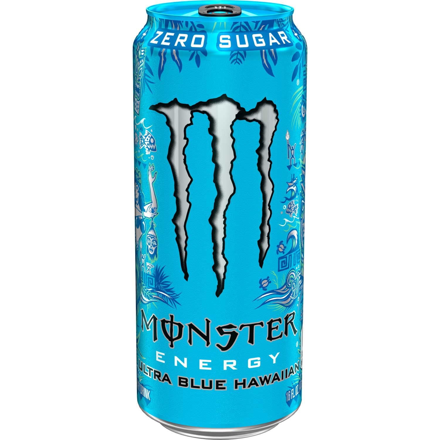 몬스터 울트라 블루 하와이안 16 fl. oz × 24 – 상큼한 블루 시트러스