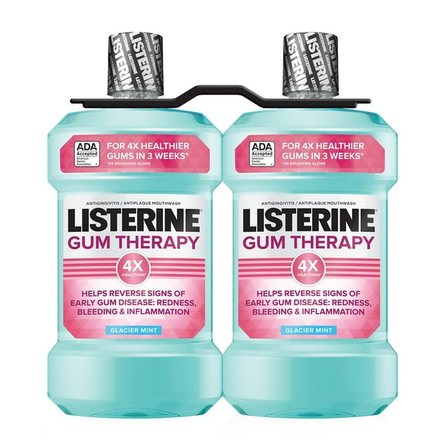 리스테린 검 테라피 항잇몸염 가글 50.72 fl. oz × 2 pk