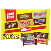 マース ミルクチョコレート バラエティパック キャンディ 145 個。