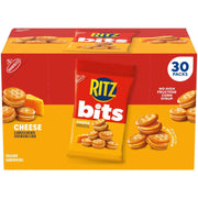 RITZ ビット チーズ サンドイッチ クラッカー、1.5 オンス、30 個入り。