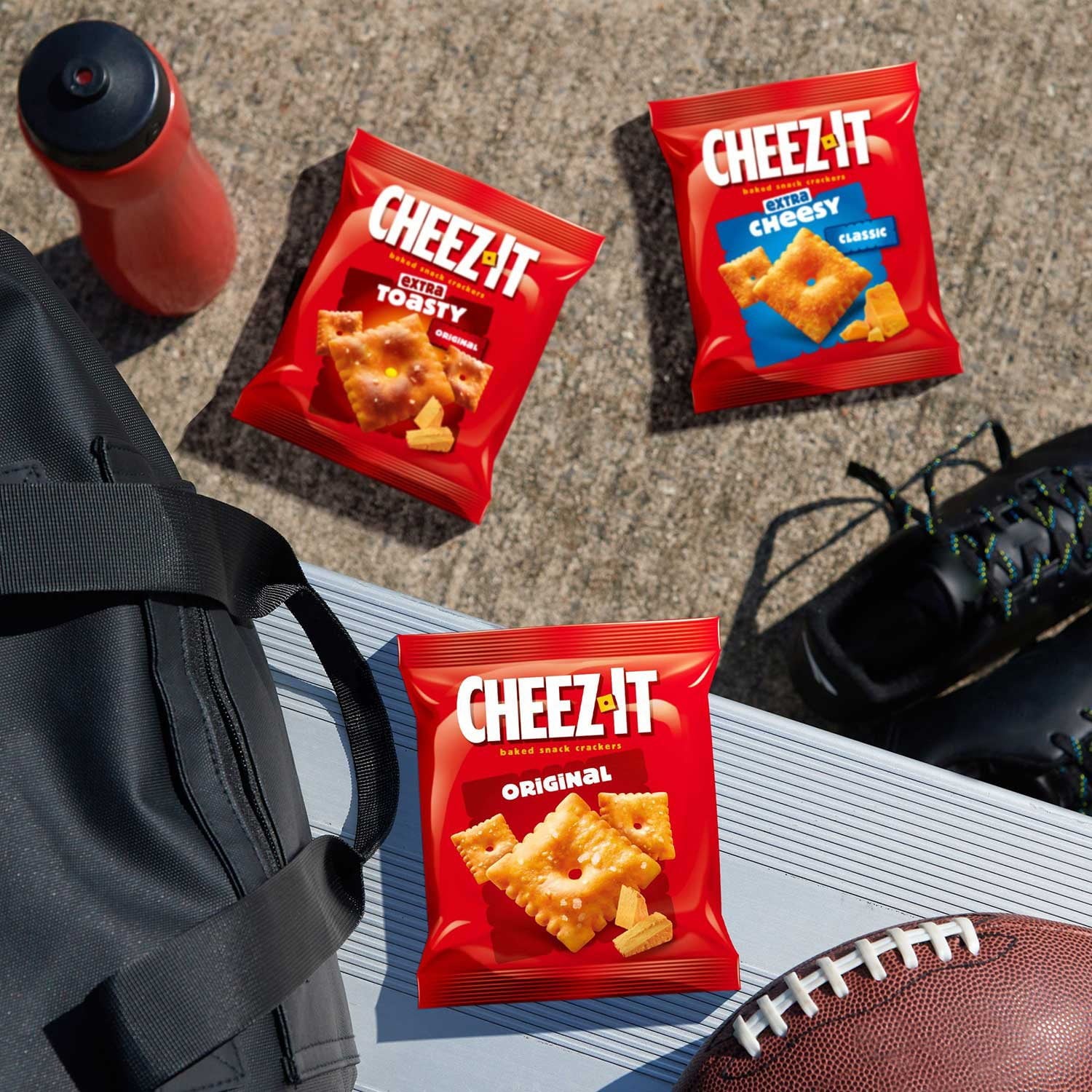 Cheez-It ゲームタイム ミックス バラエティパック、1 オンス、50 個入り。