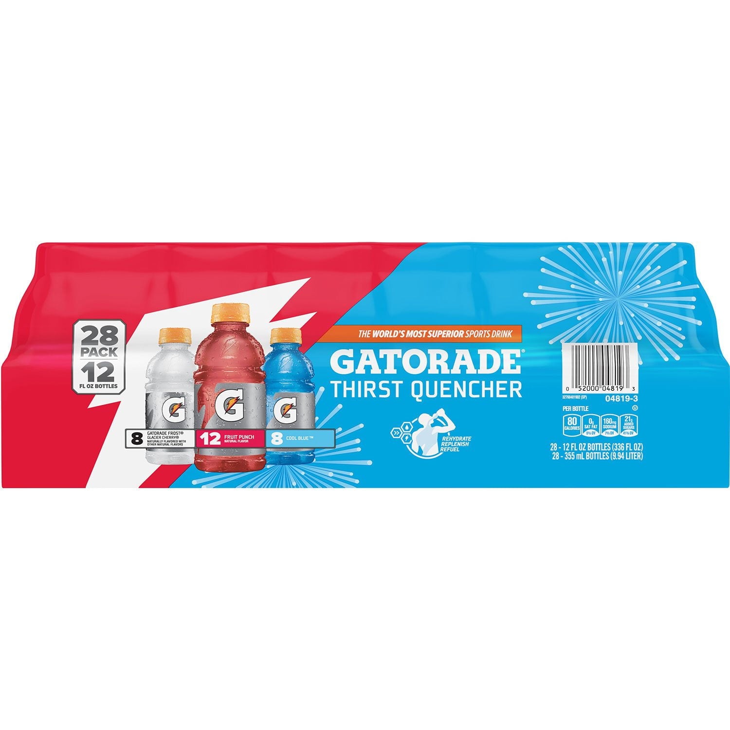 게토레이 리버티 버라이어티 팩 12 fl. oz., 28 pk. – 리버티 콘셉트 플레이버로 구성된 스포츠 음료 세트