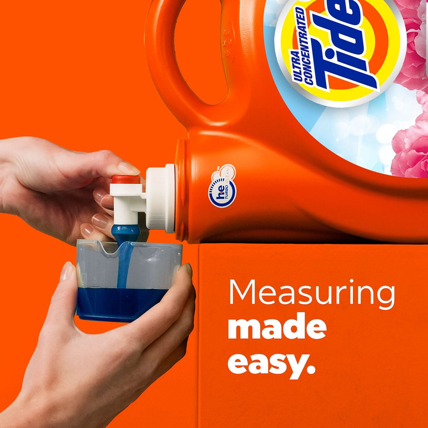 Tide + Downy 液体洗濯洗剤、April Fresh、111 回分、141 液量オンス。