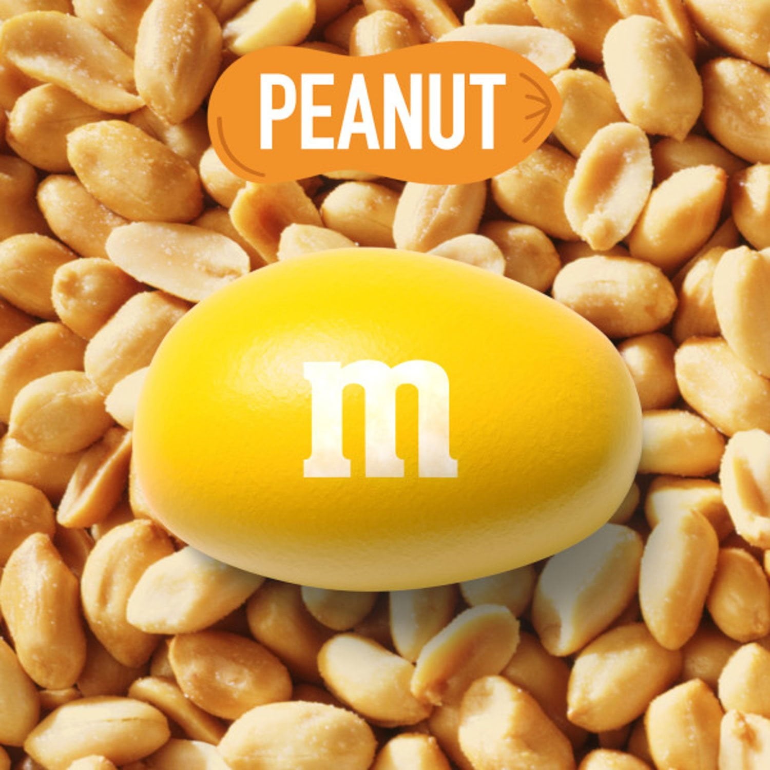 M&amp;M'S ピーナッツ ミルク チョコレート キャンディ、シェアサイズ、3.27 オンス、24 個入り。