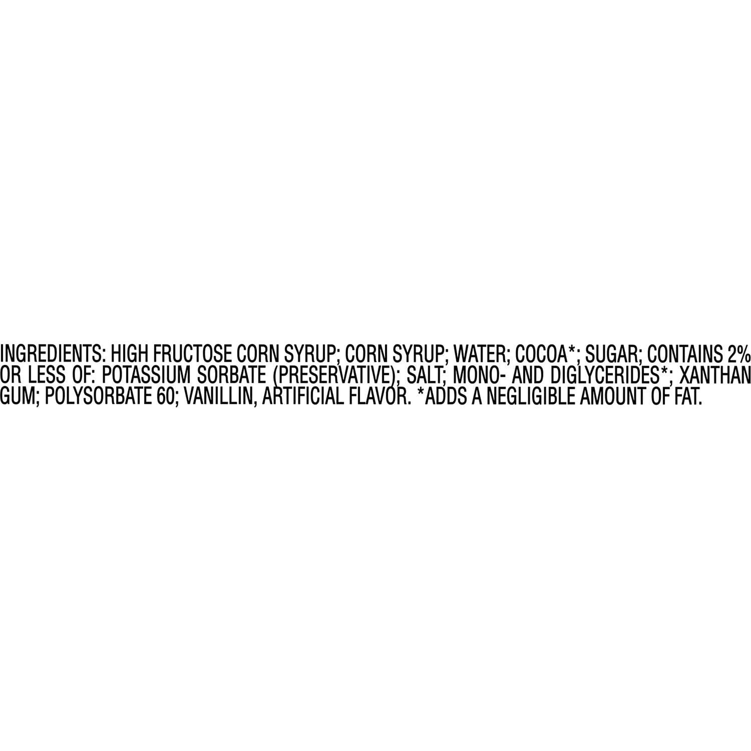 HERSHEY'S チョコレートシロップ、48 オンス、2 個入り。