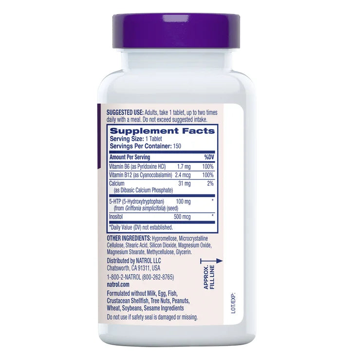 ナトロール 5-HTPプラス 気分＆リラクゼーション 100 mg、タイムリリース錠 150錠