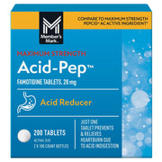 メンバーズマーク アシッドペップ 制酸剤錠、ファモチジン 20 mg、100 錠/パック、2 パック