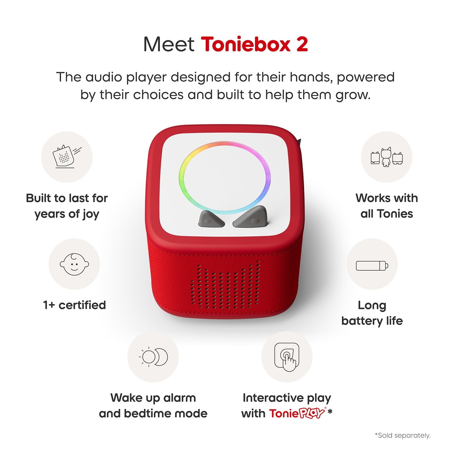 トニーズ ディズニー トニーボックス 2 バンドル（トニーズ サンセットレッド 6個入り）