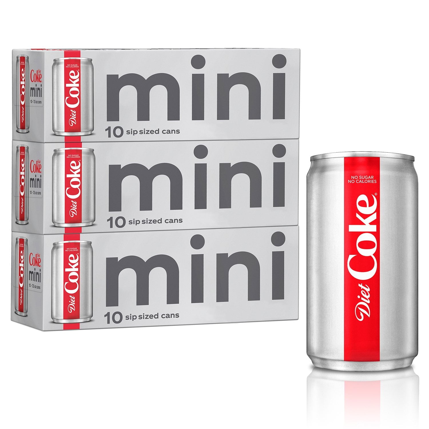 코카콜라 다이어트 미니캔 7.5 fl. oz × 30 – 칼로리 제로