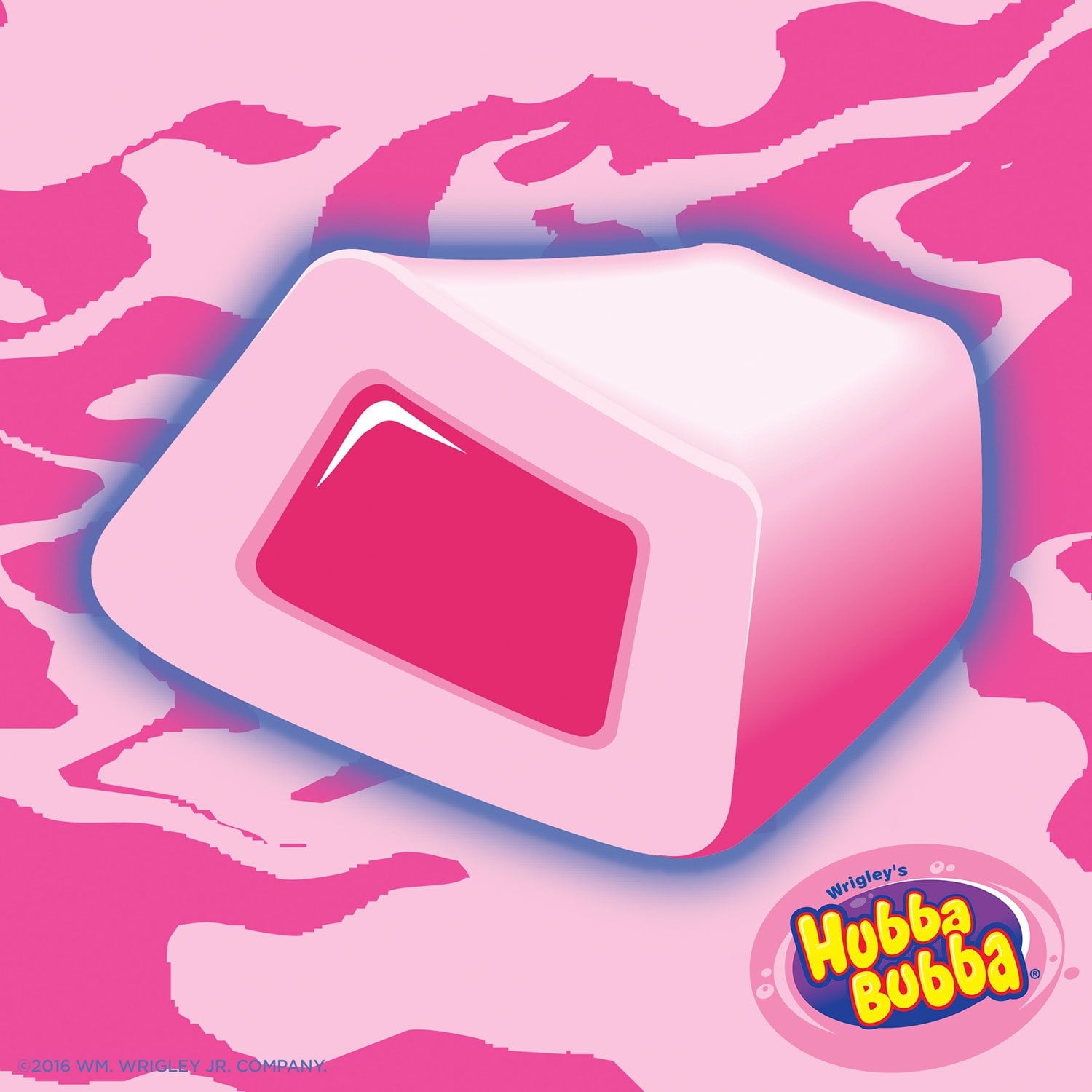Hubba Bubba オリジナル バブルガム、18 個入り。