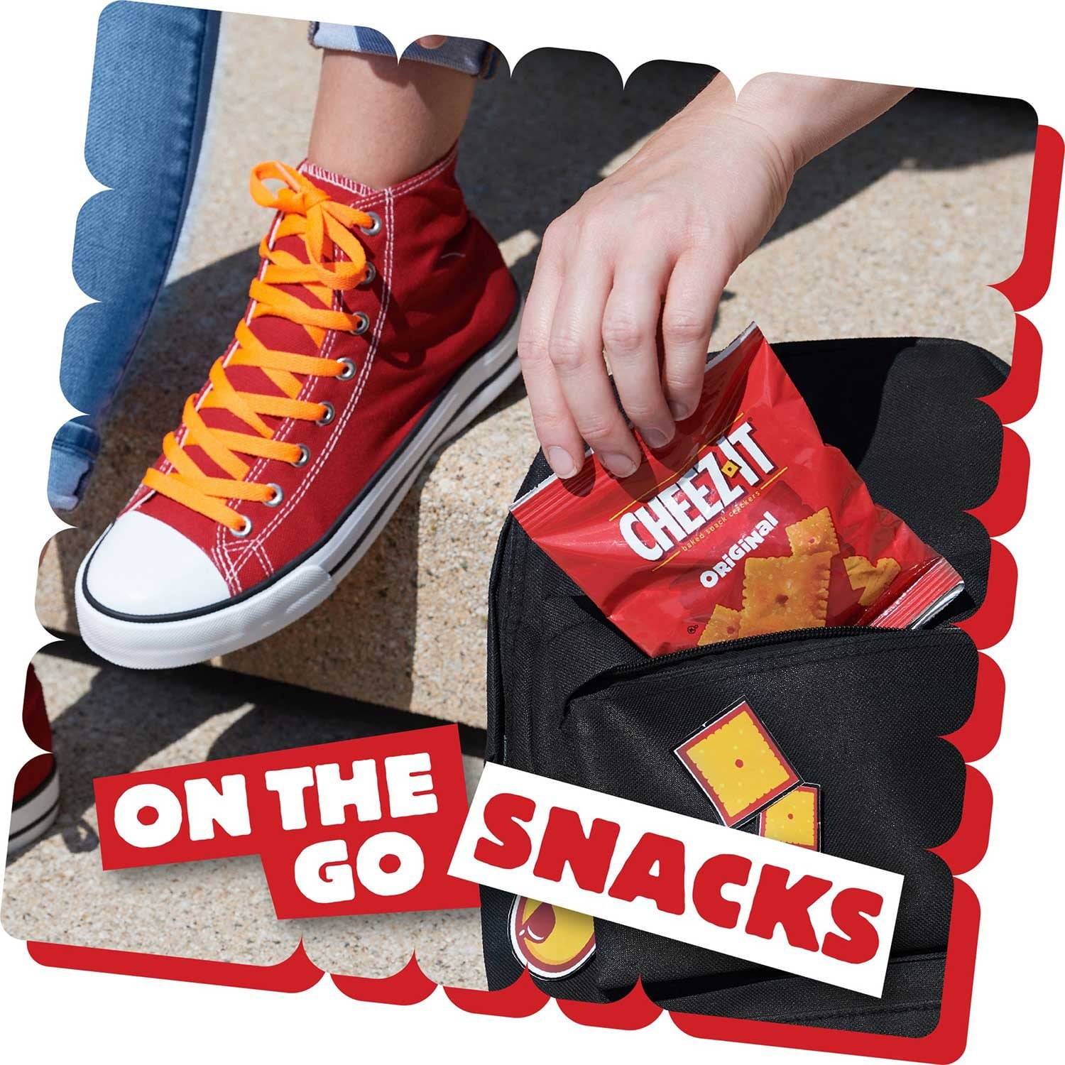 Cheez-It オリジナル ベイクド スナック クラッカー 1.5 オンス、45 個入り