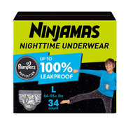 Ninjamas 夜尿症対策下着 男の子用 S～XLサイズ